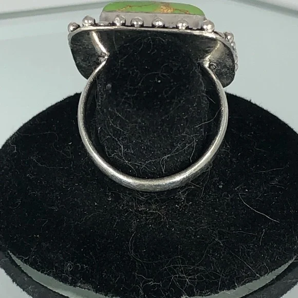 Green Turquoise Ring - Picture 5 of 5